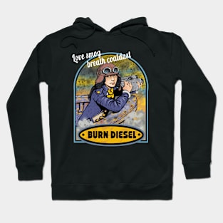 Breath coal dust dieselpunk Hoodie